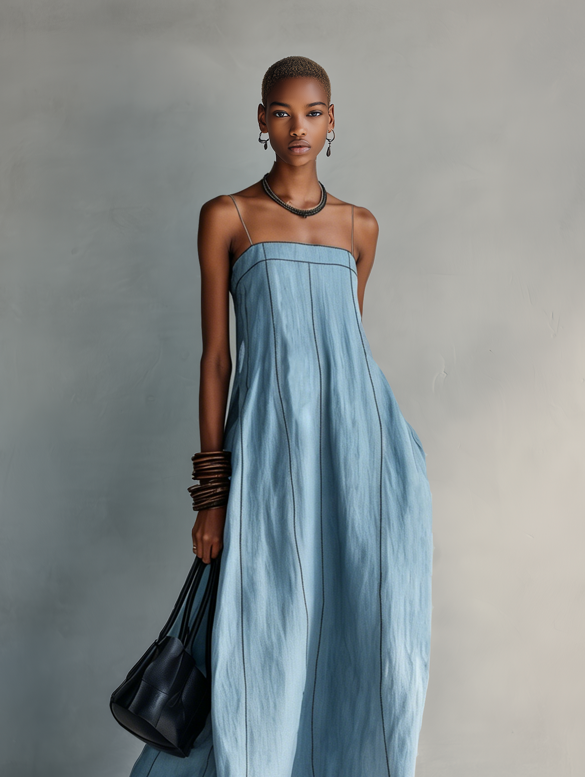 Garance  Robe Riviera à rayures élégantes