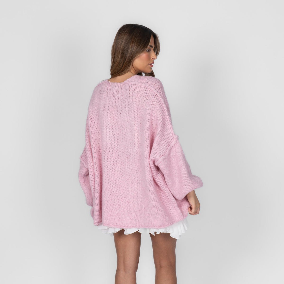 Cardigan décontracté oversize