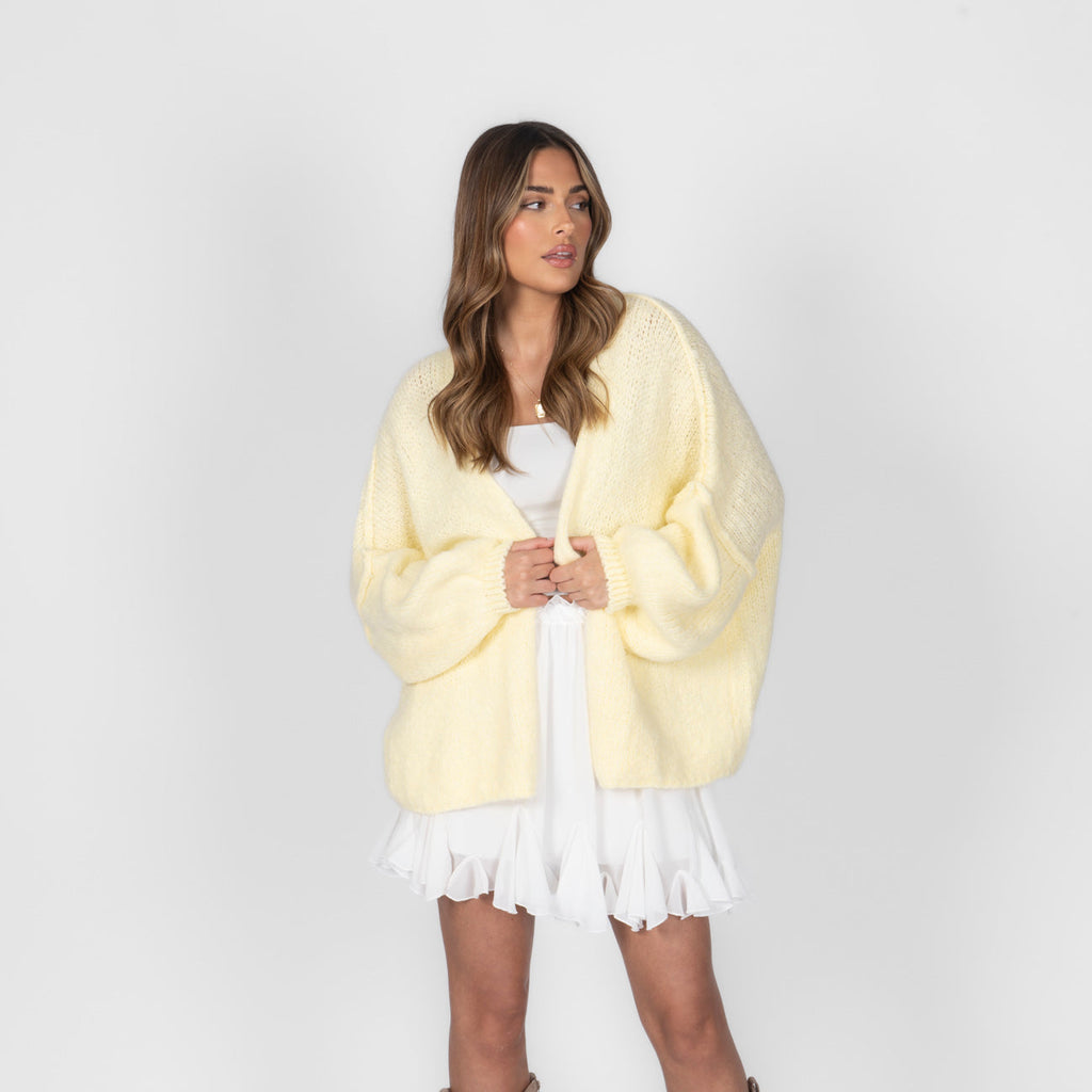 Cardigan décontracté oversize
