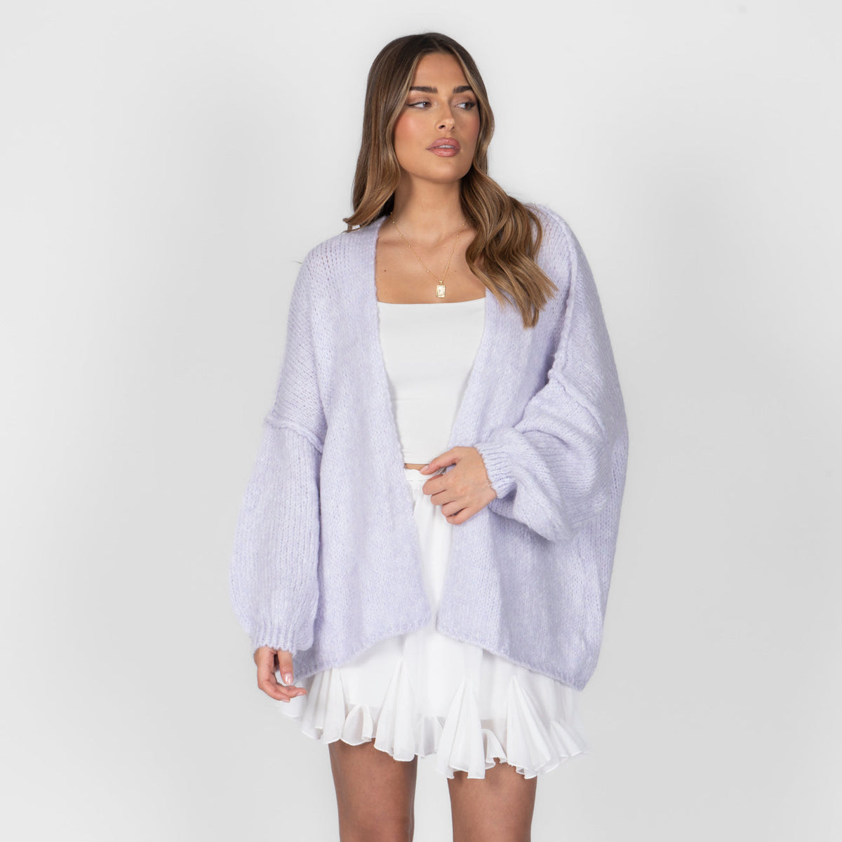 Cardigan décontracté oversize