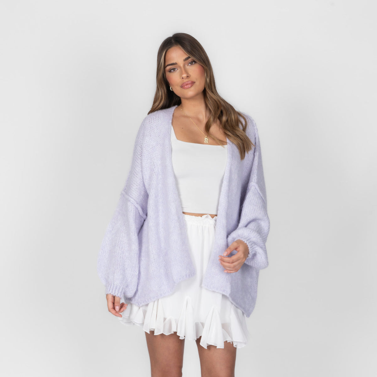 Cardigan décontracté oversize