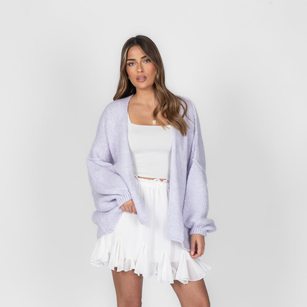 Cardigan décontracté oversize