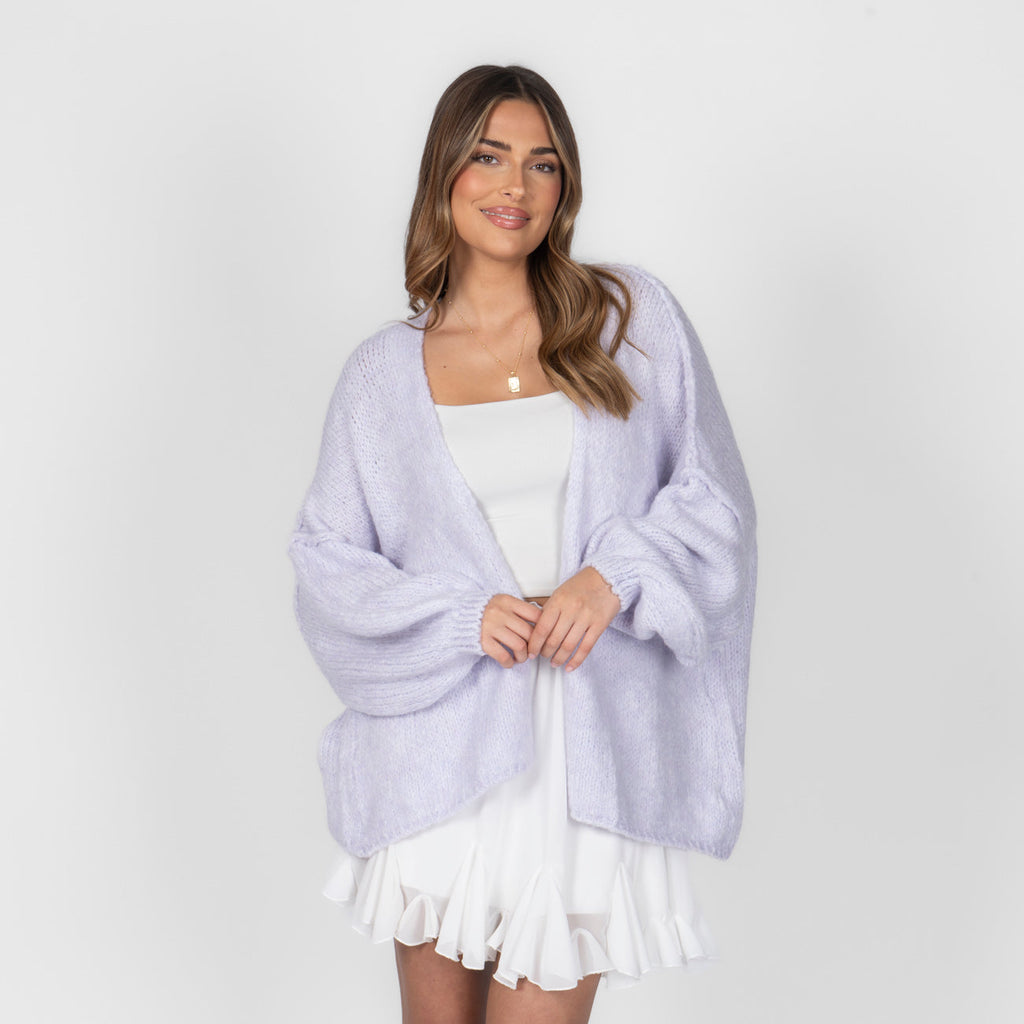 Cardigan décontracté oversize