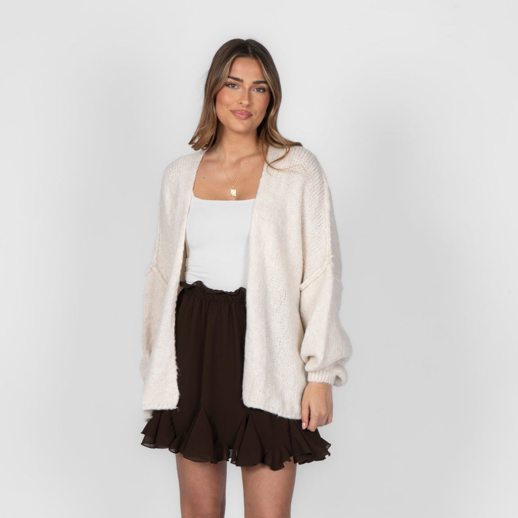 Cardigan décontracté oversize