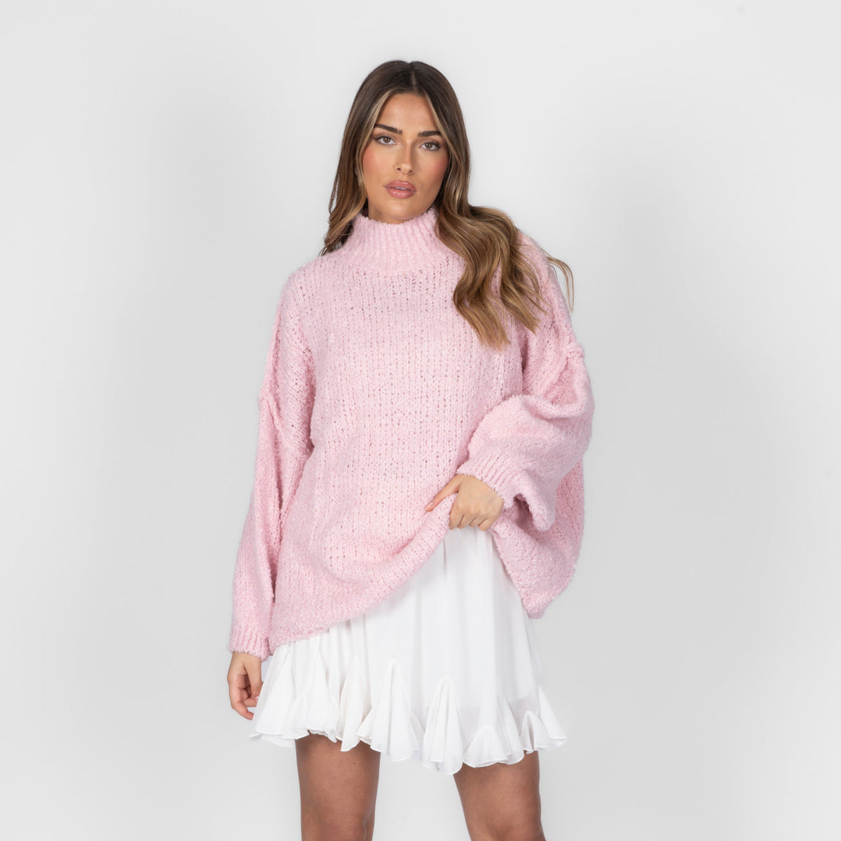Bouclé Oversize Pullover "CasualCozy"