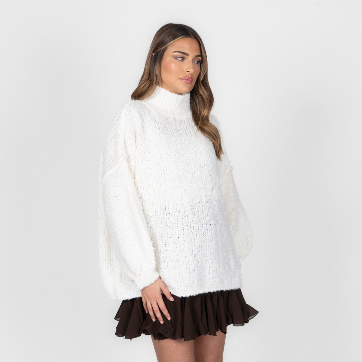 Bouclé Oversize Pullover "CasualCozy"