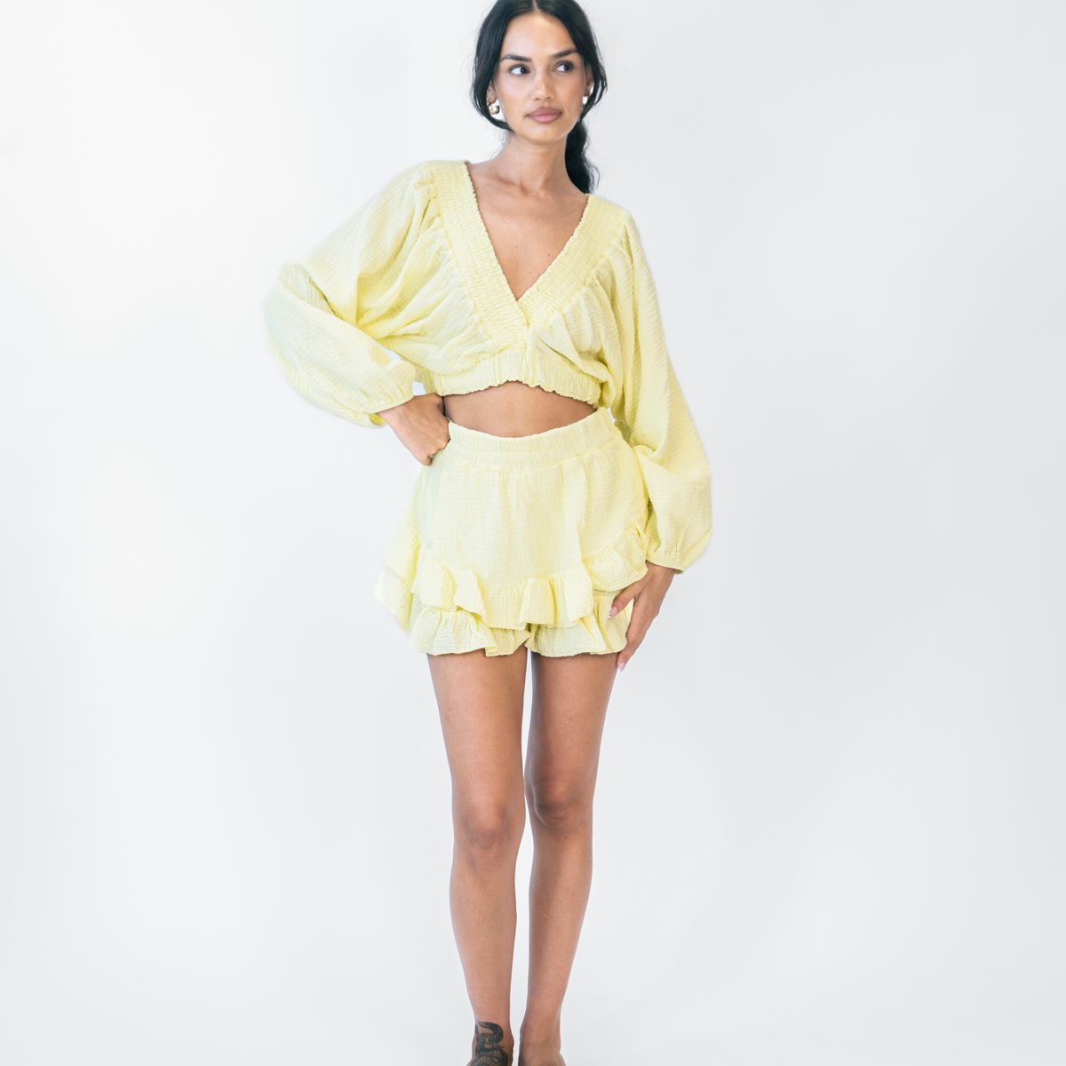 Ensemble Boho en mousseline