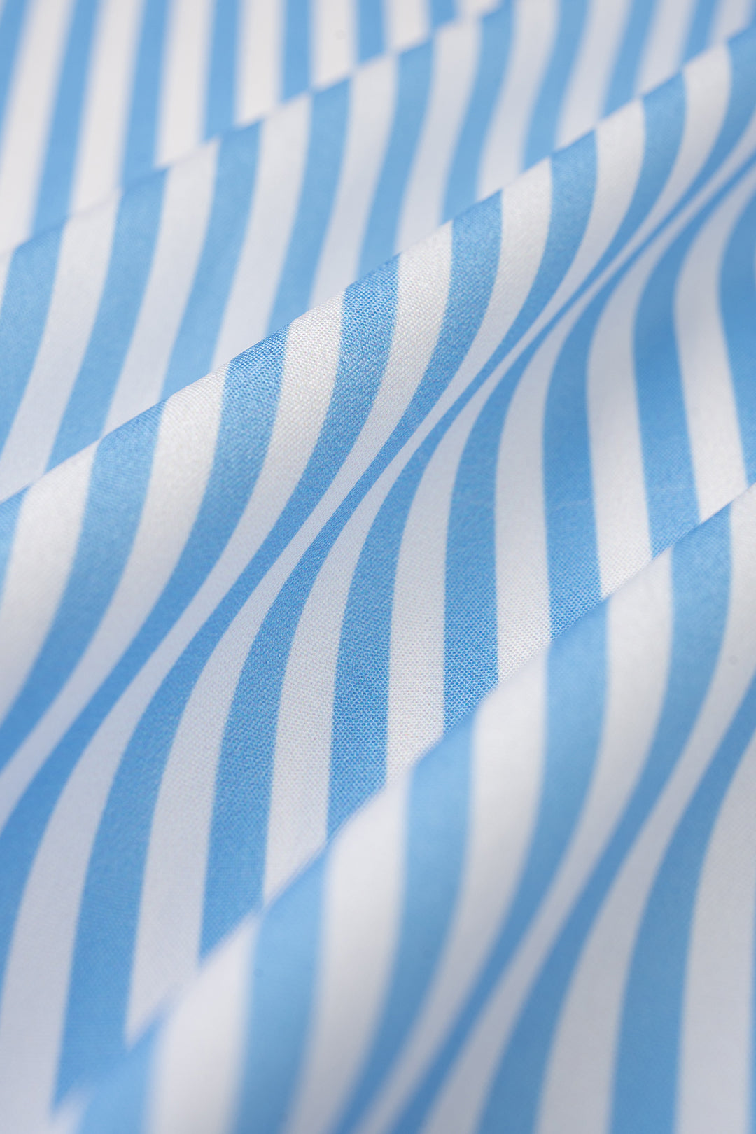 Delphine - Robe longue à col licou aux rayures printanières