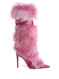 Bottes d’hiver douillettes en fausse fourrure Bahar
