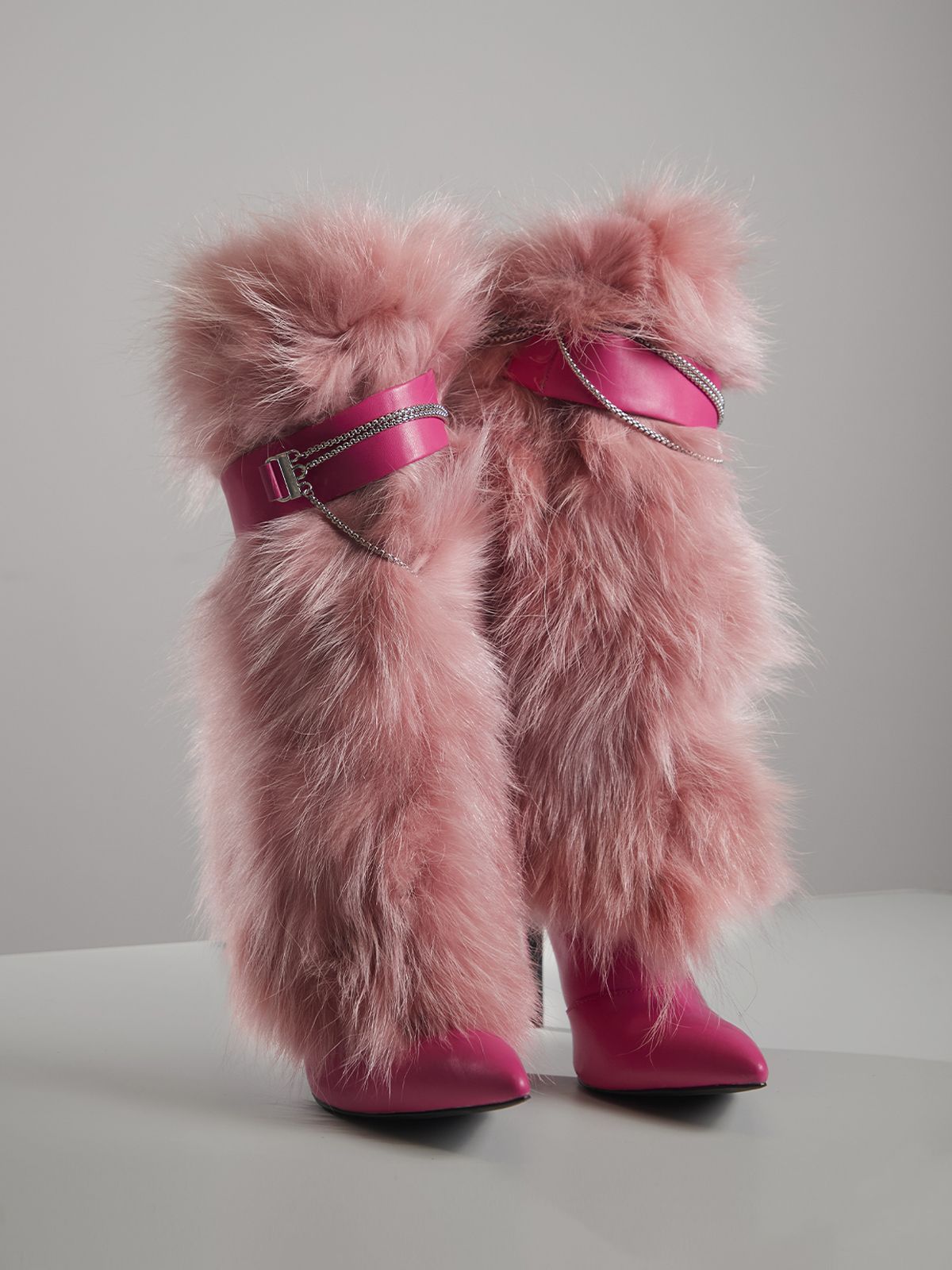 Bottes d’hiver douillettes en fausse fourrure Bahar