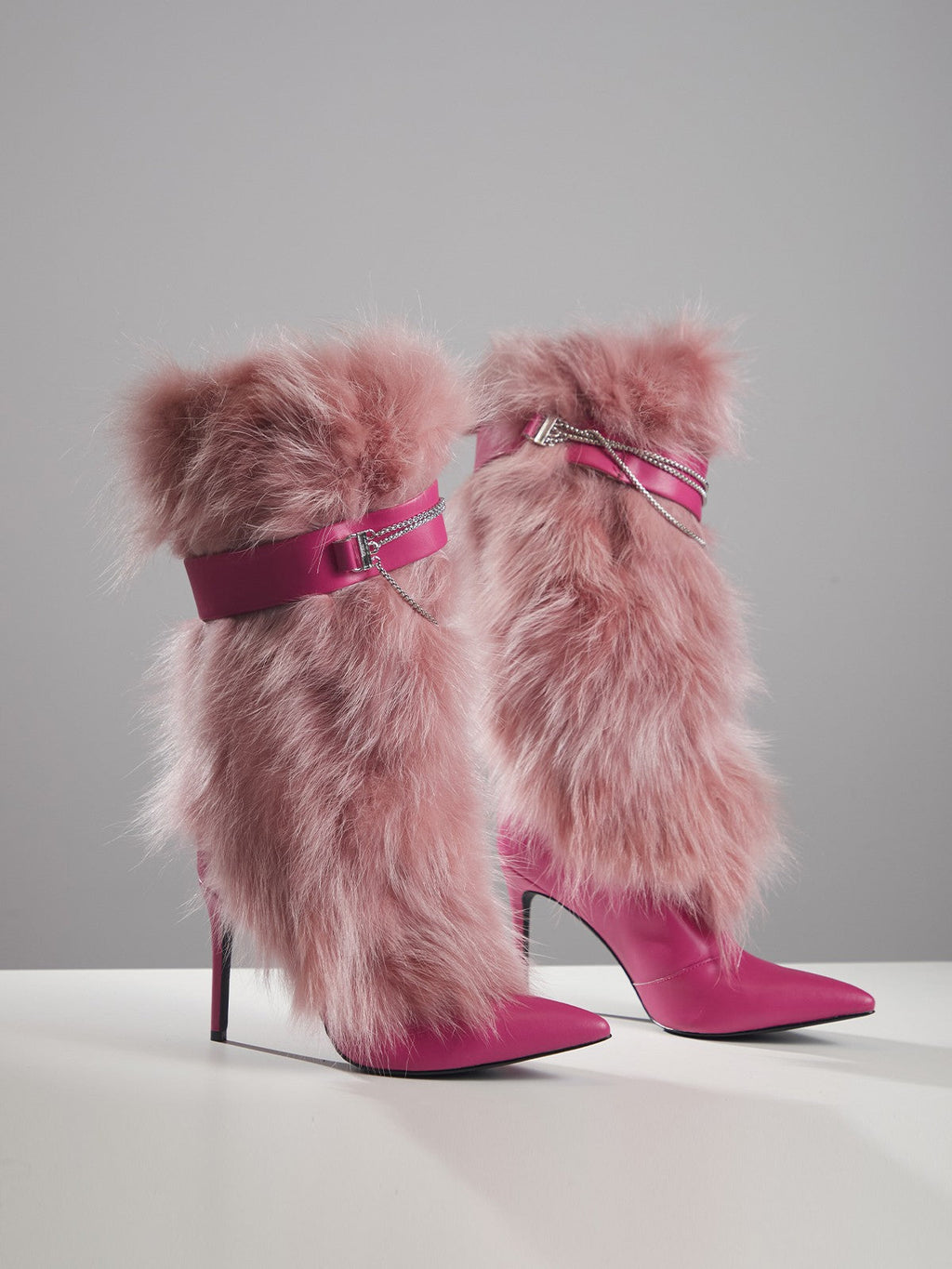 Bottes d’hiver douillettes en fausse fourrure Bahar