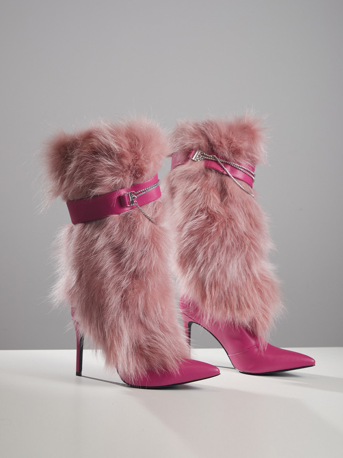 Bottes d’hiver douillettes en fausse fourrure Bahar
