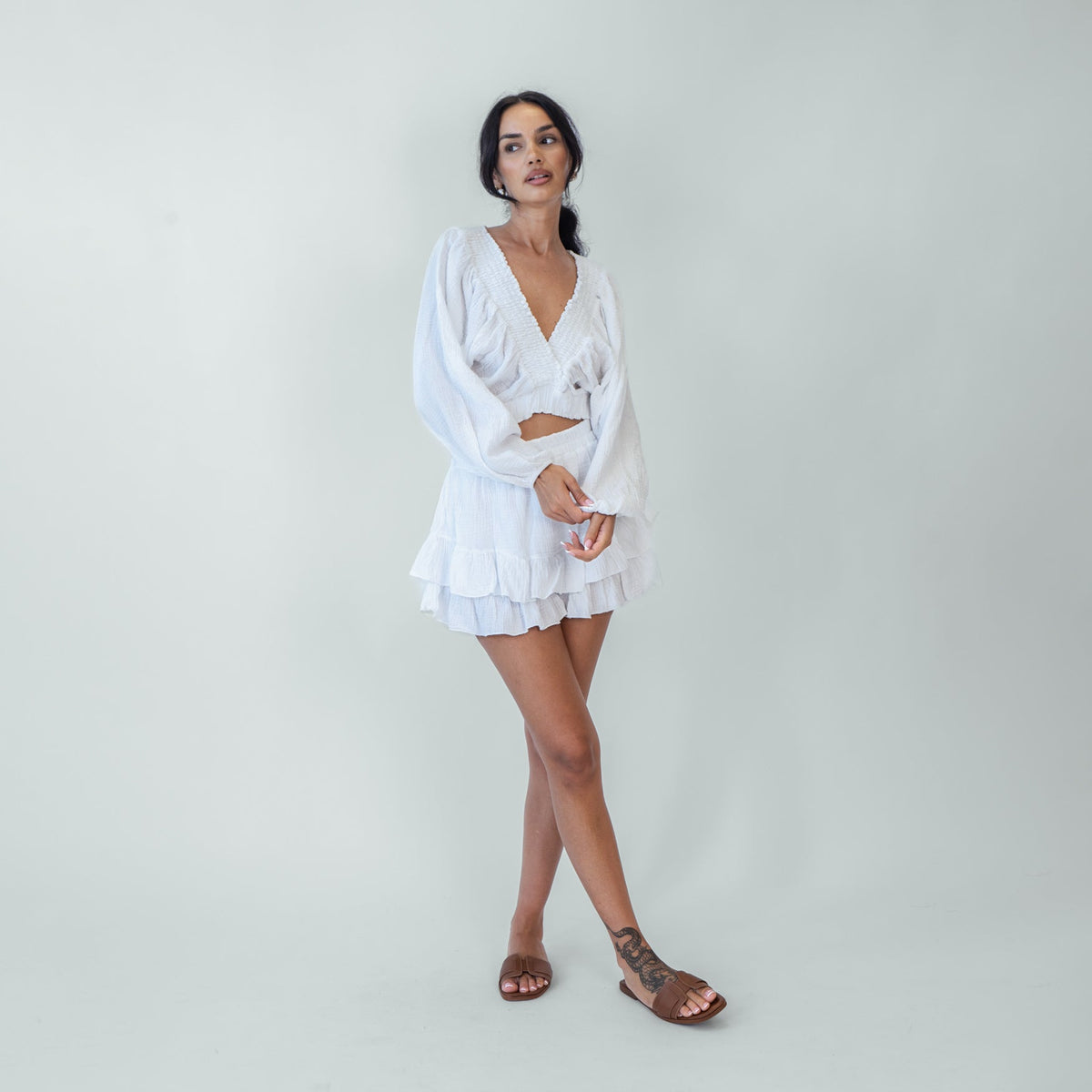 Ensemble Boho en mousseline