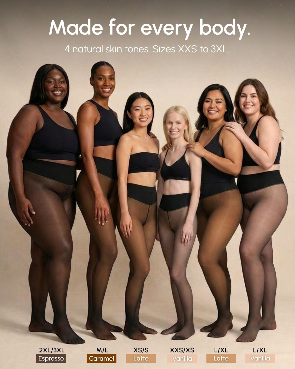 Collants effet transparent doublés en polaire pour un style douillet et sans effort