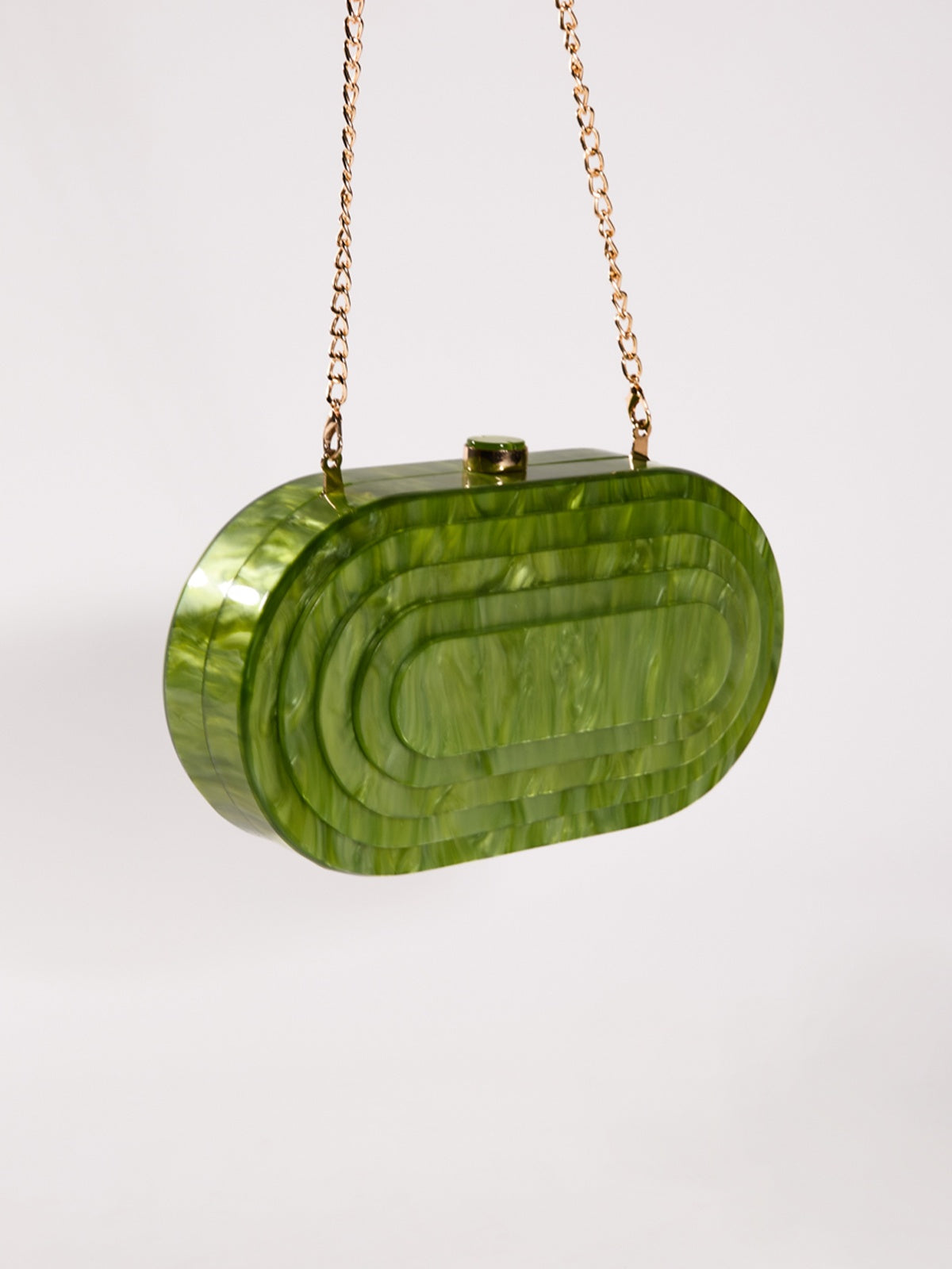 Pochette convertible élégante en acrylique Maike