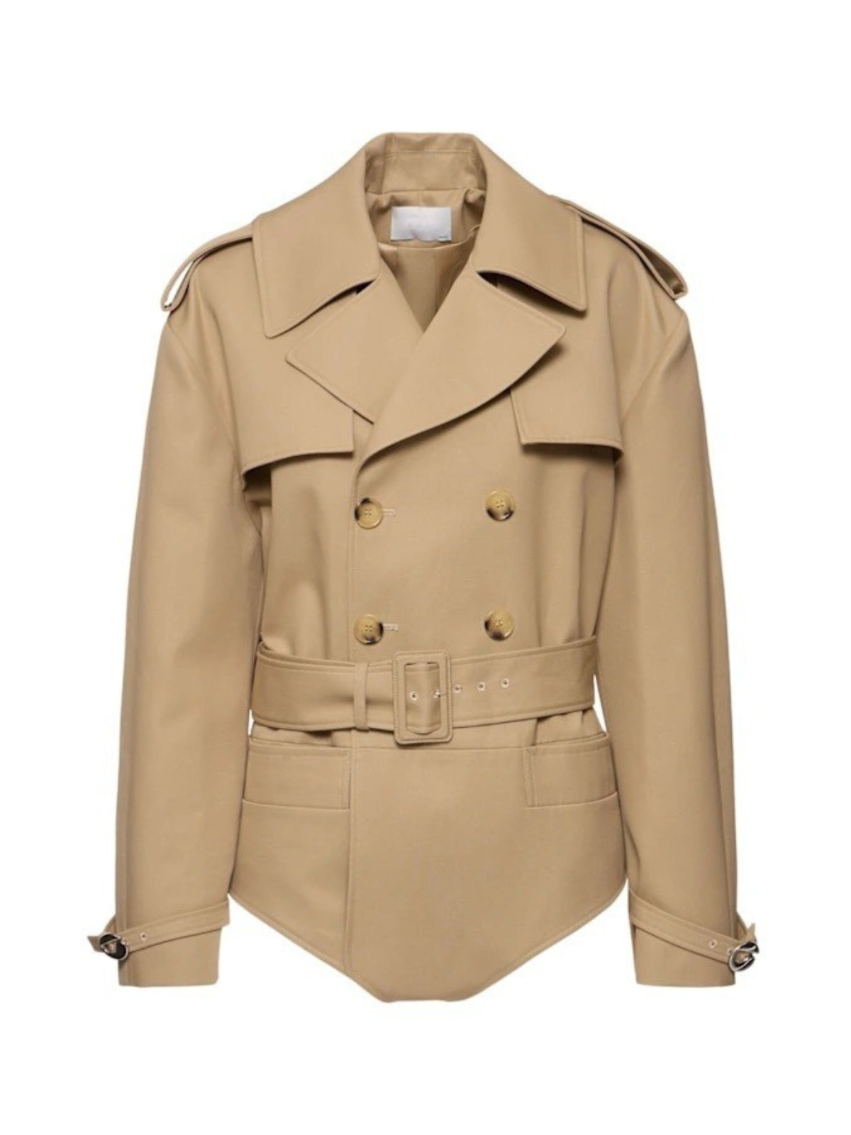Trench-coat élégant Pacari à col à revers