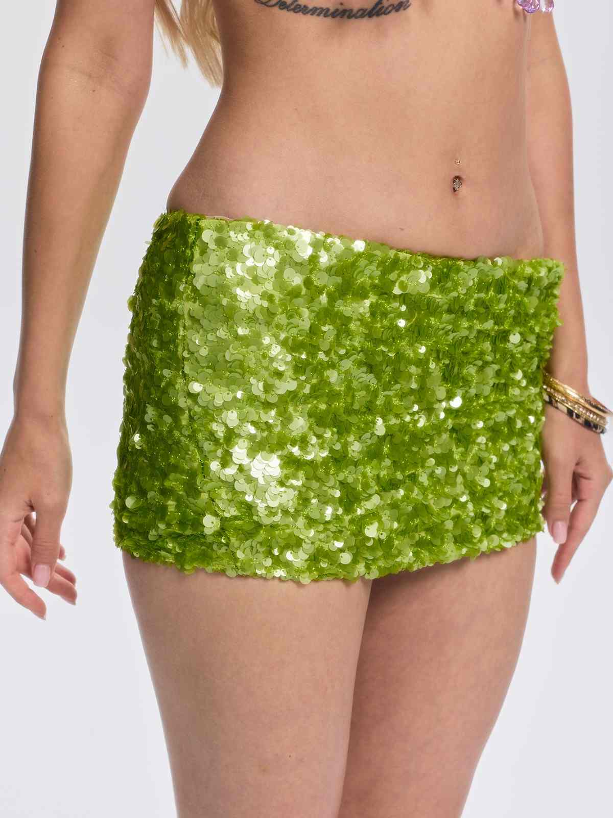 Vardena Jupe scintillante à sequins