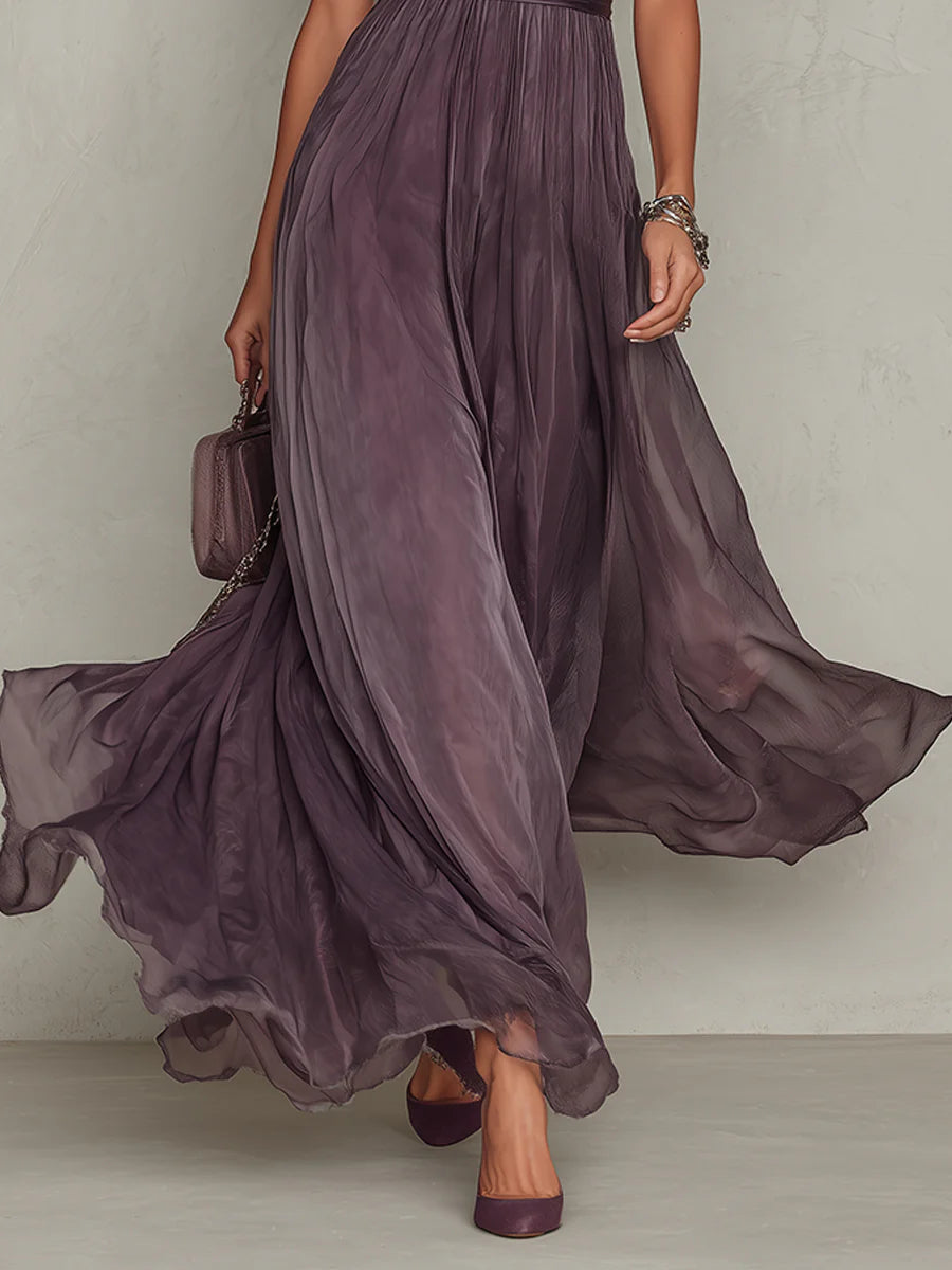 Capucine Robe de soirée longue et élégante
