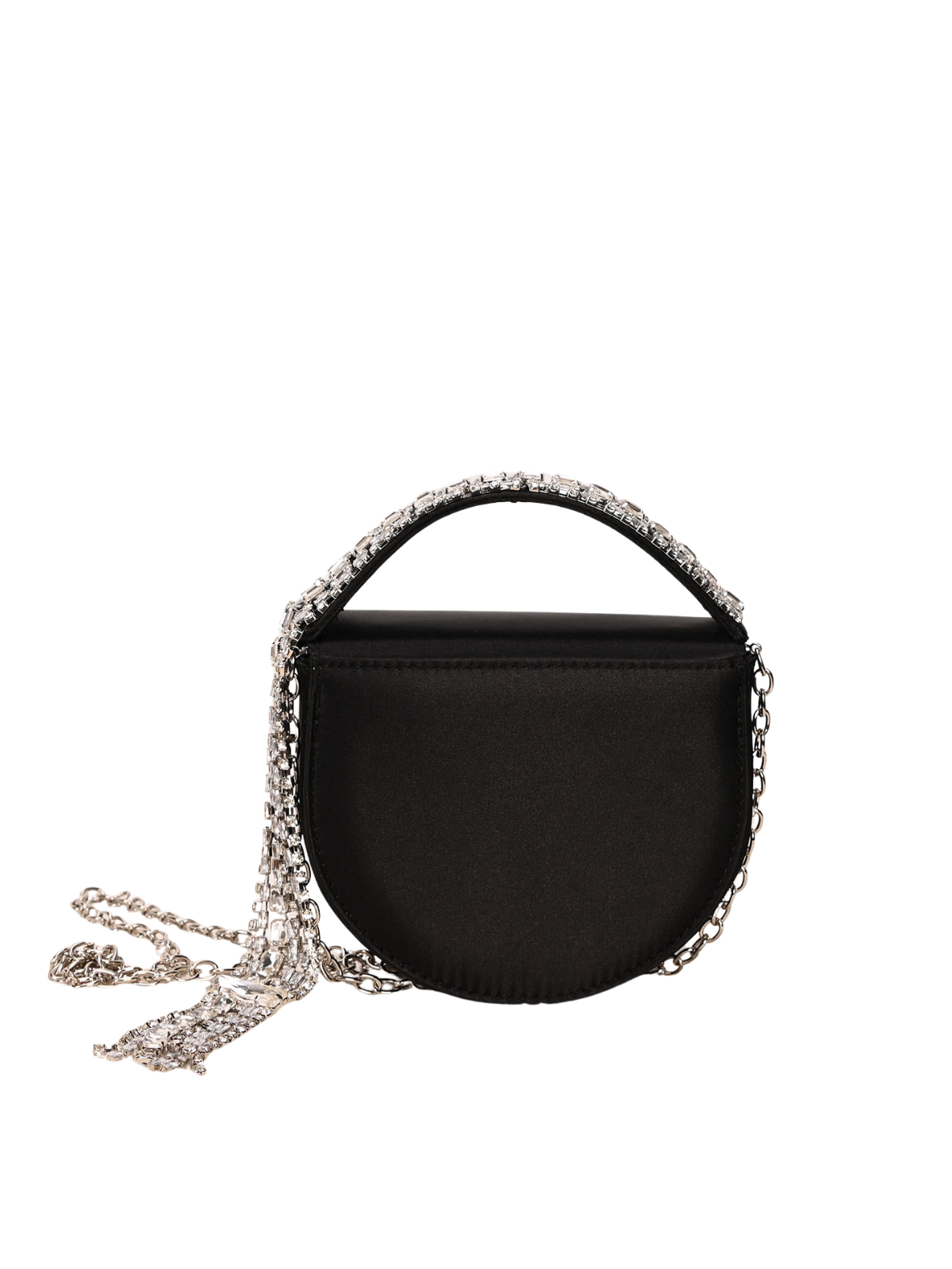Yelmar Sac à bandoulière glamour à franges et strass