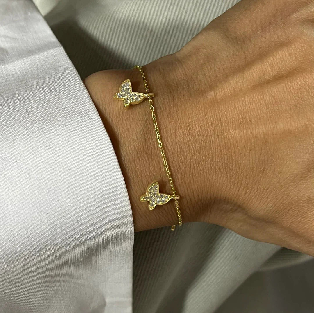 Bracelet papillon