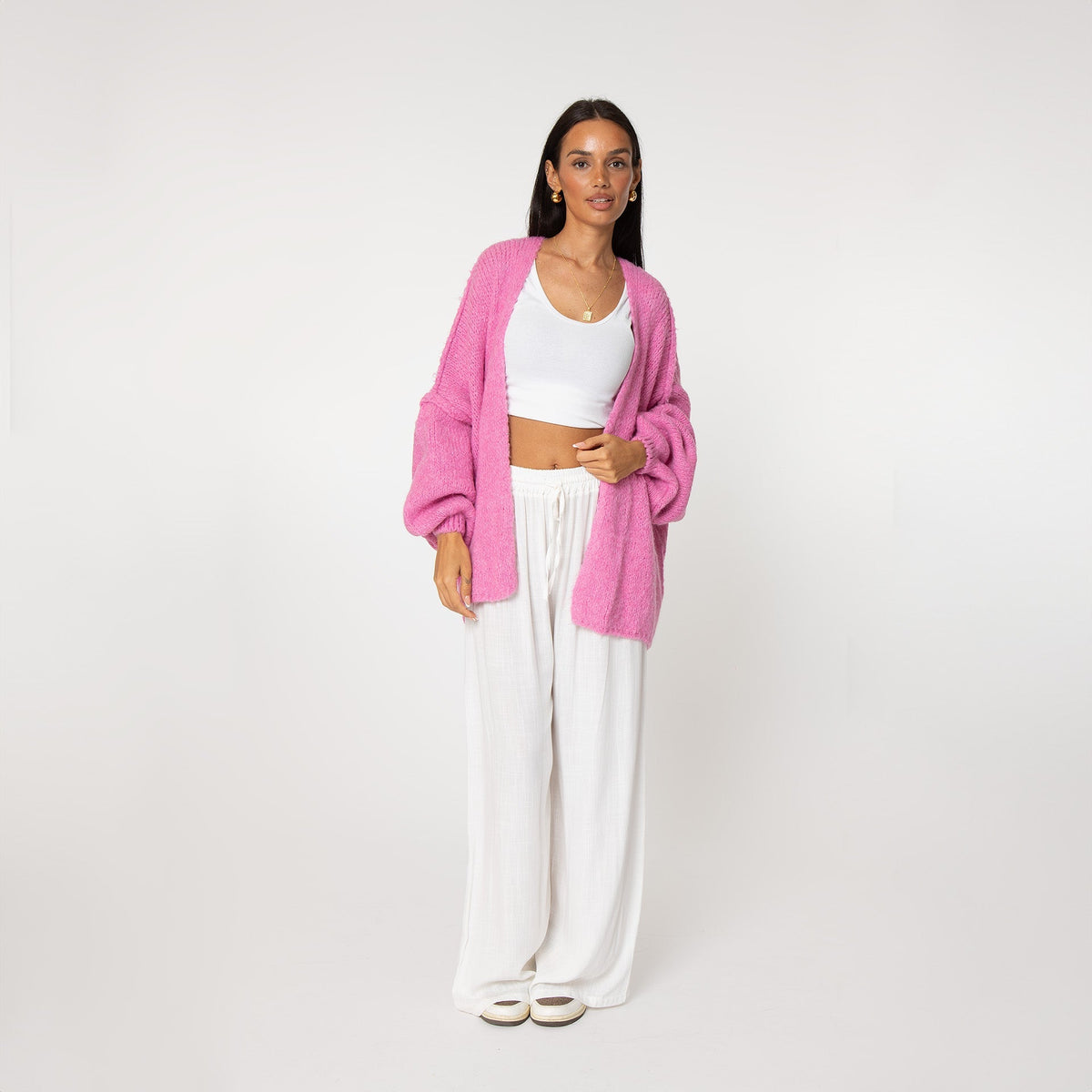Cardigan décontracté oversize