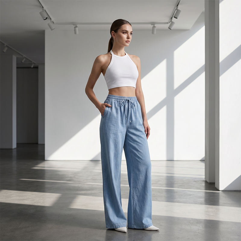 🔥 Nouveautés et meilleures ventes : pantalons décontractés pour femmes à coupe droite