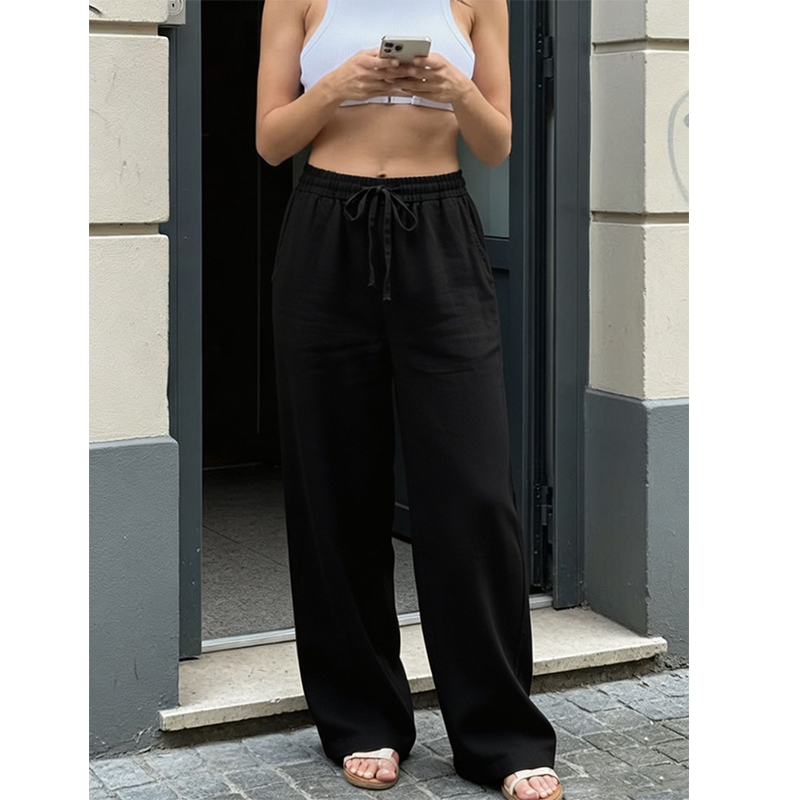 🔥 Nouveautés et meilleures ventes : pantalons décontractés pour femmes à coupe droite