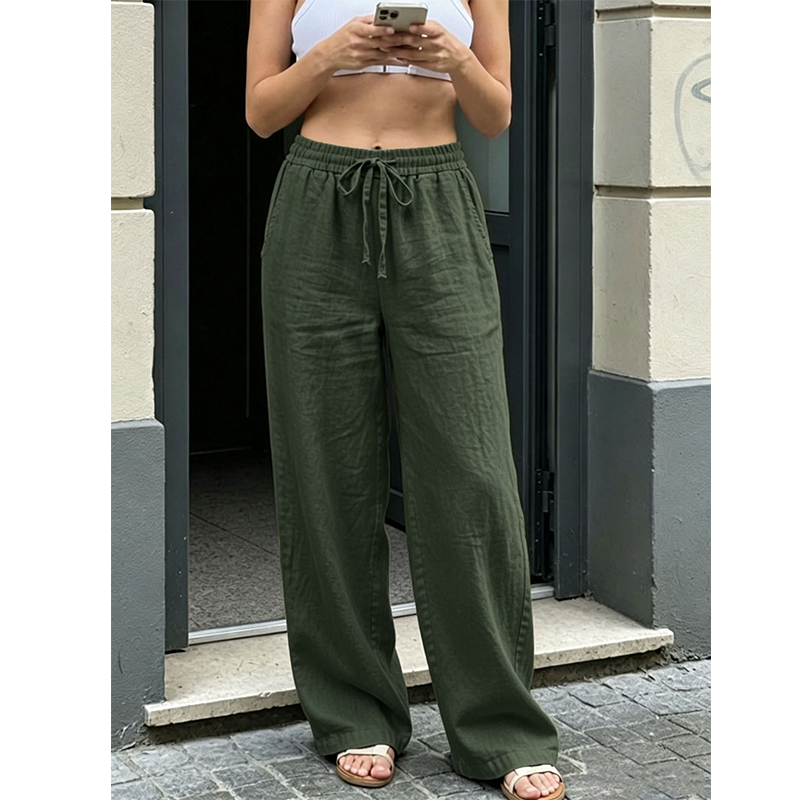 🔥 Nouveautés et meilleures ventes : pantalons décontractés pour femmes à coupe droite
