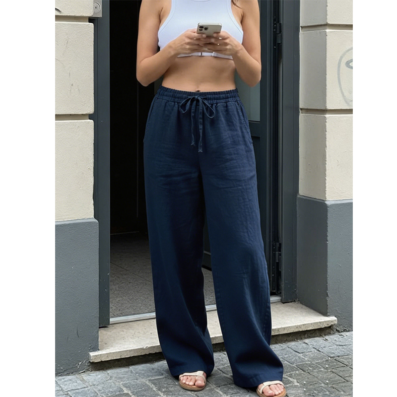 🔥 Nouveautés et meilleures ventes : pantalons décontractés pour femmes à coupe droite