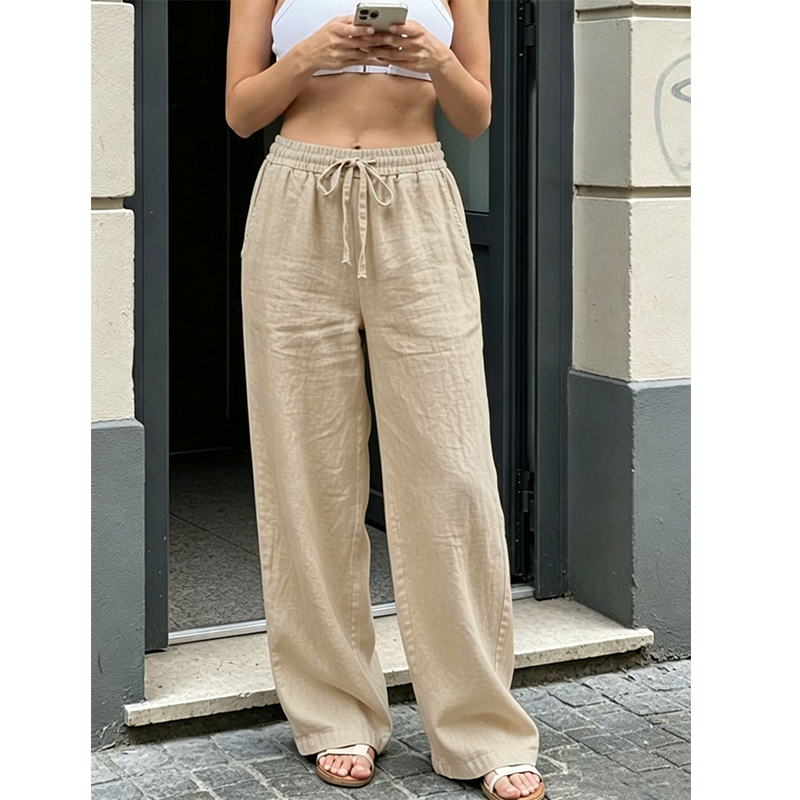 🔥 Nouveautés et meilleures ventes : pantalons décontractés pour femmes à coupe droite