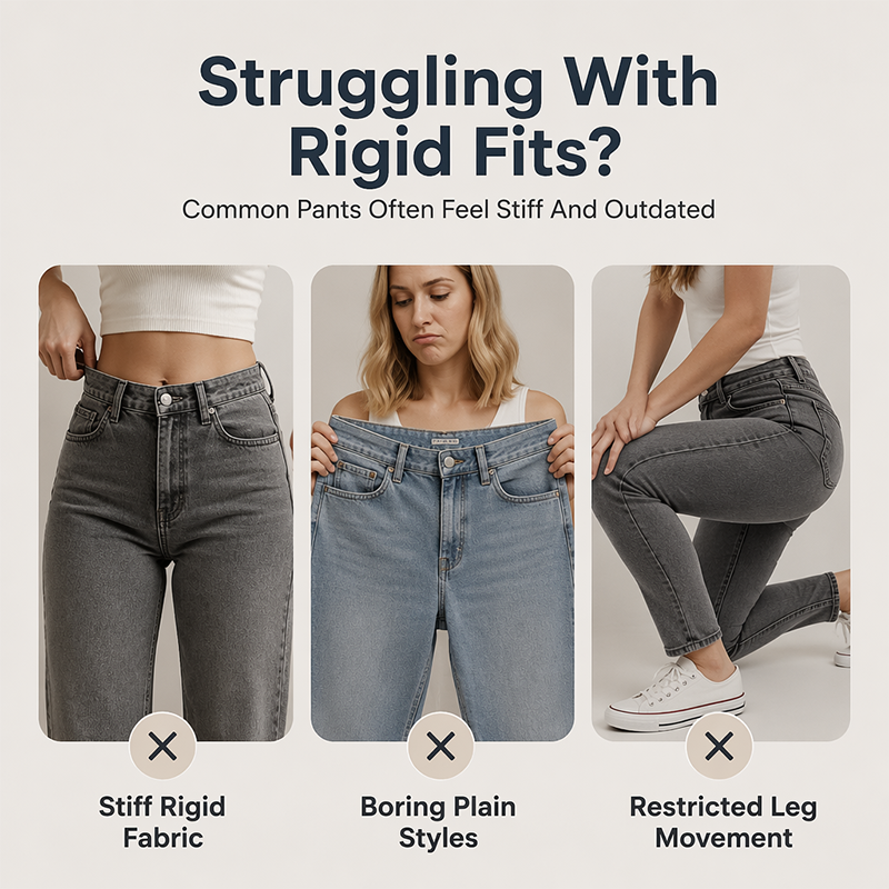 👖 Jean corsaire cargo vintage à ourlet ajustable par cordon – poches utilitaires et style urbain décontracté pour les aventures du quotidien