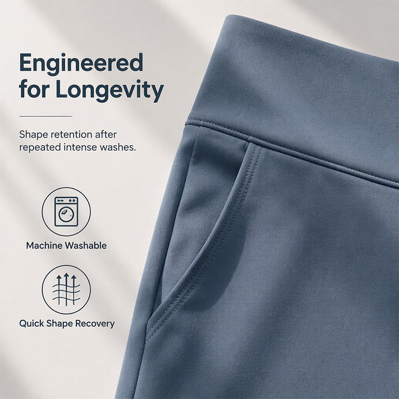 Pantalon de yoga évasé taille haute