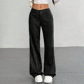 👖 Pantalon évasé rayé pour femme – Coupe flatteuse et élégance sans effort