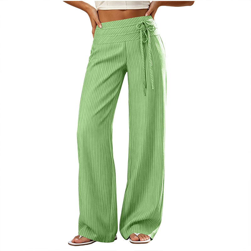 ✨ Style quotidien sans effort | Pantalon décontracté rayé à jambes larges pour femme